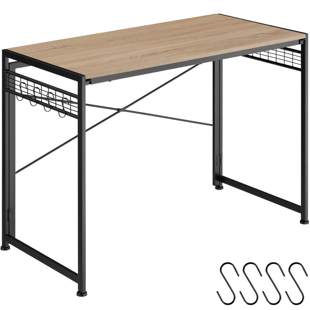 tectake SCHREIBTISCH Natur