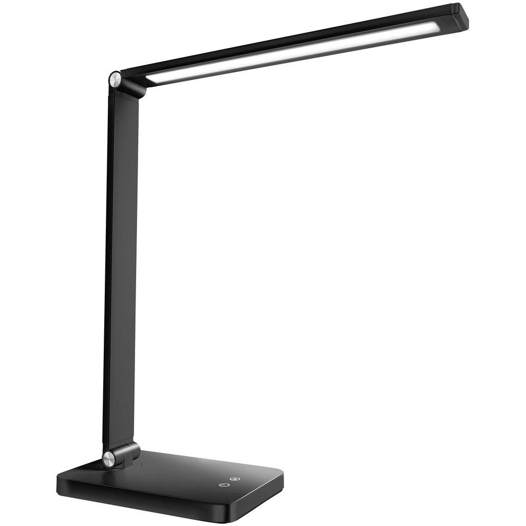 tectake SCHREIBTISCHLAMPE Schwarz tectake SCHREIBTISCHLAMPE Schwarz