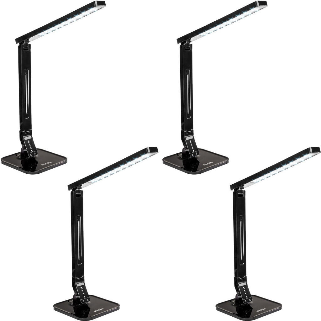 tectake SCHREIBTISCHLAMPE Schwarz tectake SCHREIBTISCHLAMPE Schwarz