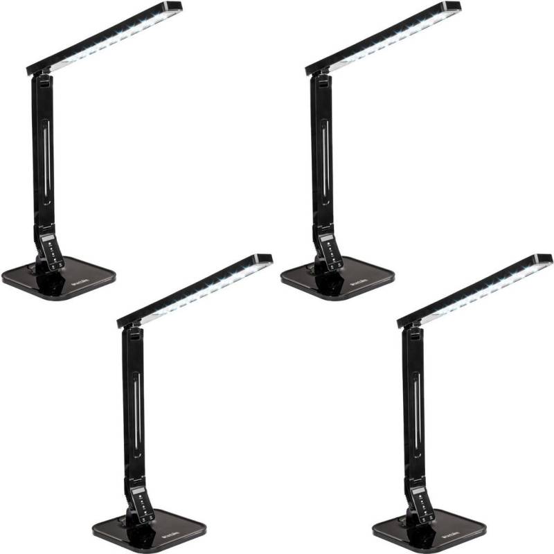 tectake SCHREIBTISCHLAMPE Schwarz