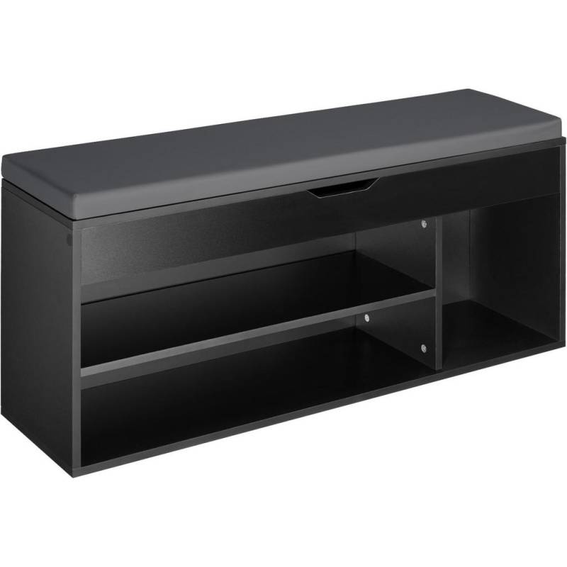 tectake SCHUHBANK Schwarz