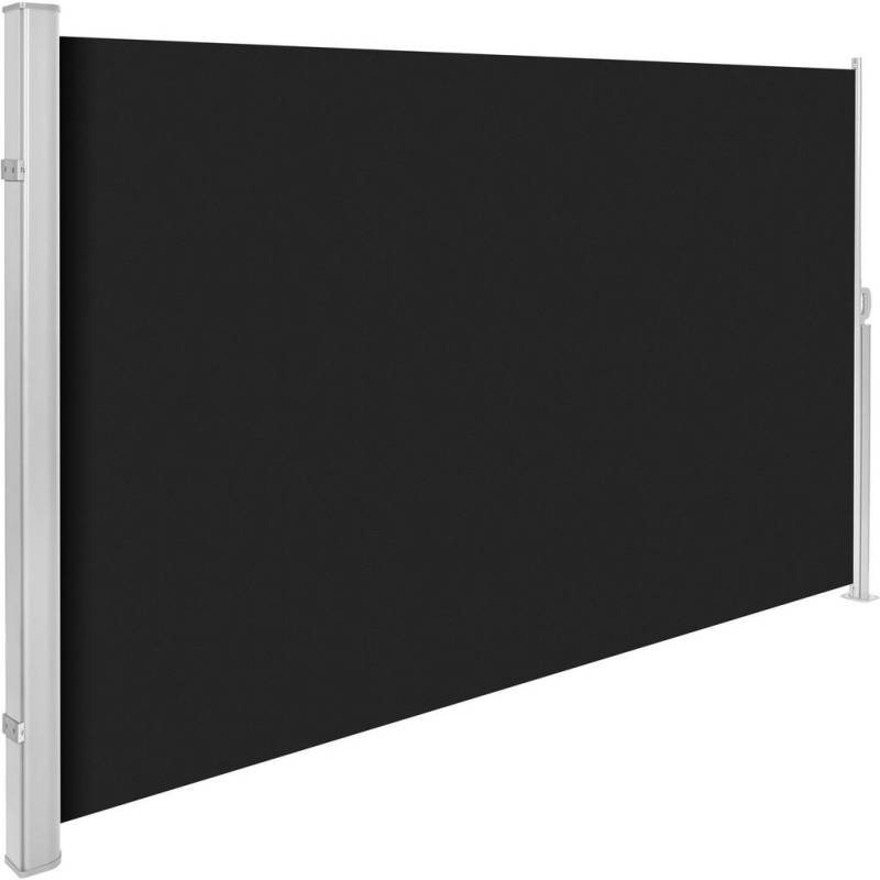 tectake SEITENMARKISE Schwarz