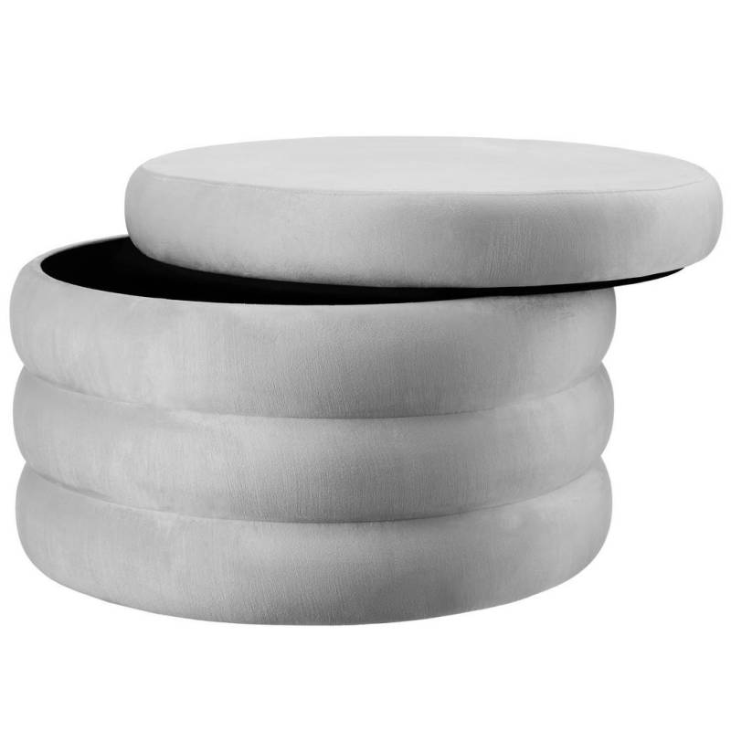 tectake SITZHOCKER Samtahorn