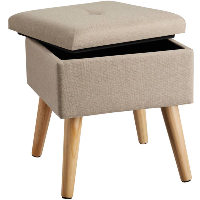 tectake SITZHOCKER Sand