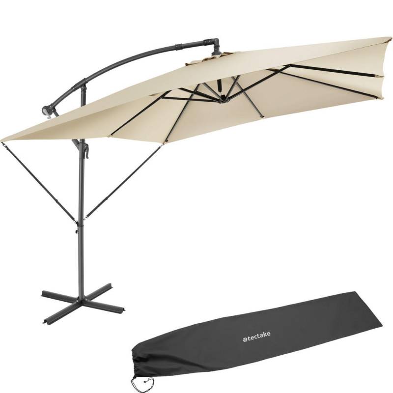tectake SONNENSCHIRM Beige