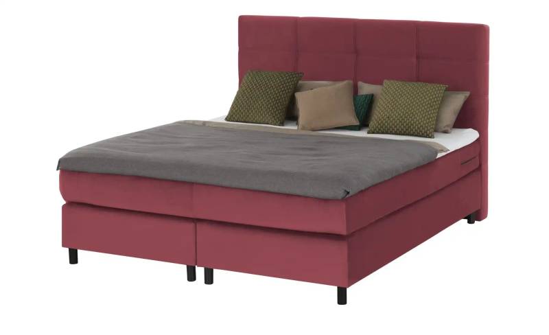 uno Boxspringbett  Wind ¦ rot ¦ Maße (cm): B: 180 H: 152 Betten > Komfortbetten - Höffner