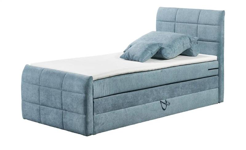 uno Boxspringbett mit Bettkasten Kosmo ¦ blau ¦ Maße (cm): B: 103 H: 113 Betten > Einzelbetten - Höffner