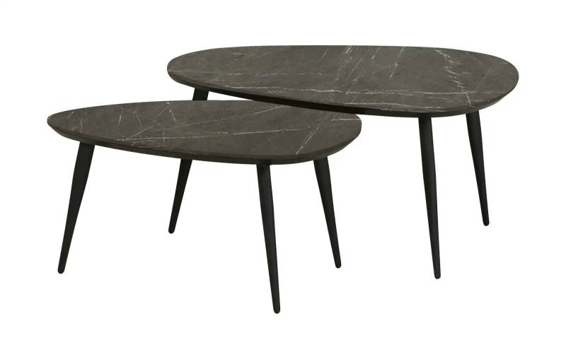 uno Couchtisch 2er Set  Dortmund ¦ grau Tische > Couchtische > Couchtische andere Formen - Höffner
