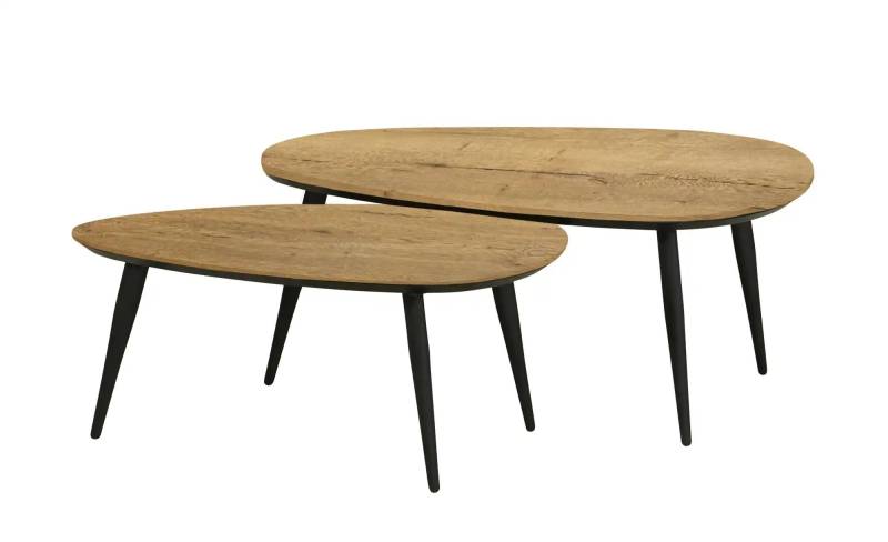 uno Couchtisch 2er-Set XL Dortmund ¦ holzfarben Tische > Couchtische > Couchtische andere Formen - Höffner
