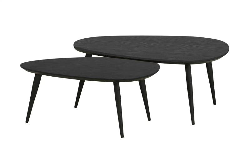 uno Couchtisch 2er-Set XL Dortmund ¦ schwarz Tische > Couchtische > Couchtische andere Formen - Höffner