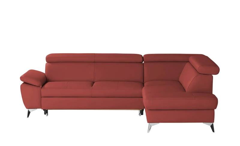 uno Ecksofa  Apollo ¦ rot ¦ Maße (cm): B: 268 H: 81 T: 210.0 Polstermöbel > Sofas > Ecksofas - Höffner
