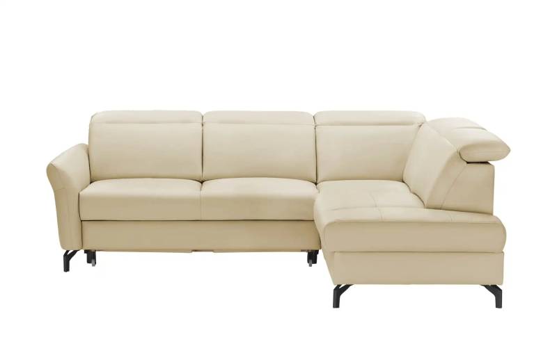 uno Ecksofa  Basel ¦ beige ¦ Maße (cm): B: 243 H: 100 T: 200.0 Polstermöbel > Sofas > Ecksofas - Höffner