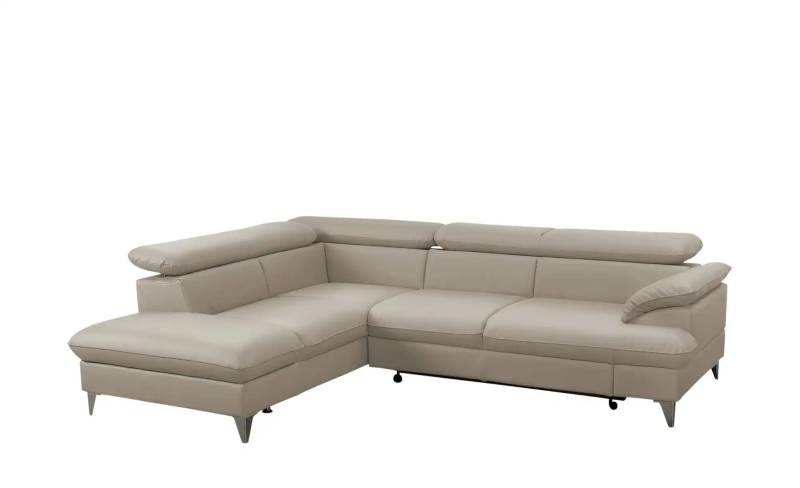 uno Ecksofa aus Kunstleder David ¦ beige ¦ Maße (cm): B: 208 H: 74 T: 256.0 Polstermöbel > Sofas > Ecksofas - Höffner