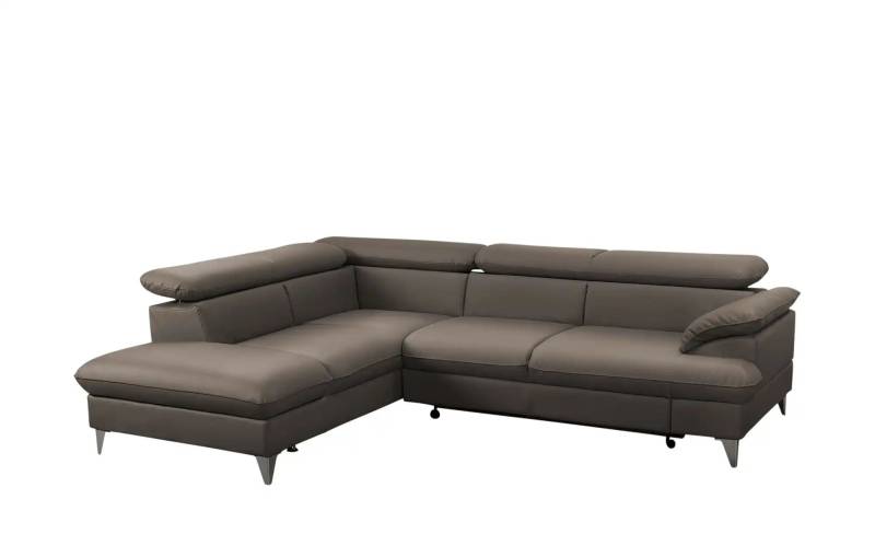 uno Ecksofa aus Kunstleder David ¦ braun ¦ Maße (cm): B: 208 H: 74 T: 256.0 Polstermöbel > Sofas > Ecksofas - Höffner