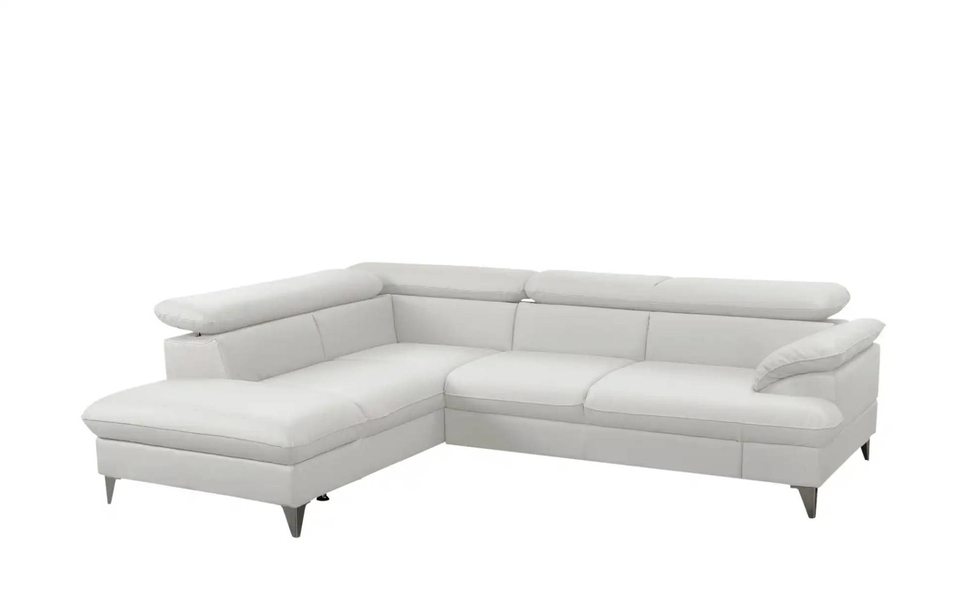 uno Ecksofa aus Kunstleder David ¦ grau ¦ Maße (cm): B: 208 H: 74 T: 256 Polstermöbel > Sofas > Ecksofas - Höffner