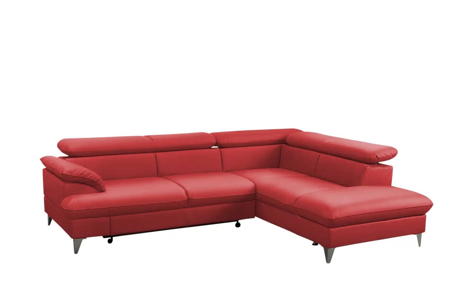 uno Ecksofa aus Kunstleder David ¦ rot ¦ Maße (cm): B: 256 H: 74 T: 208.0 Polstermöbel > Sofas > Ecksofas - Höffner uno Ecksofa aus Kunstleder David ¦ rot ¦ Maße (cm): B: 256 H: 74 T: 208.0 Polstermöbel > Sofas > Ecksofas - Höffner