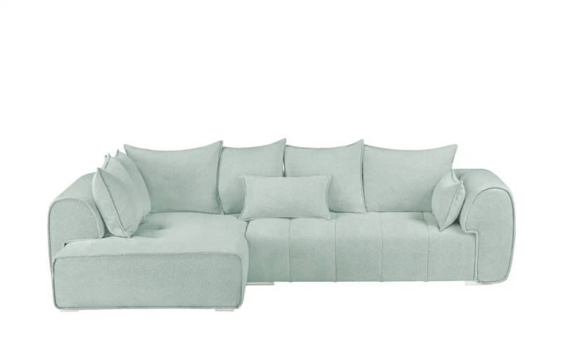 uno Ecksofa beidseitig montierbar London ¦ grün ¦ Maße (cm): B: 320 H: 72 T: 197.0 Polstermöbel > Sofas > Ecksofas - Höffner