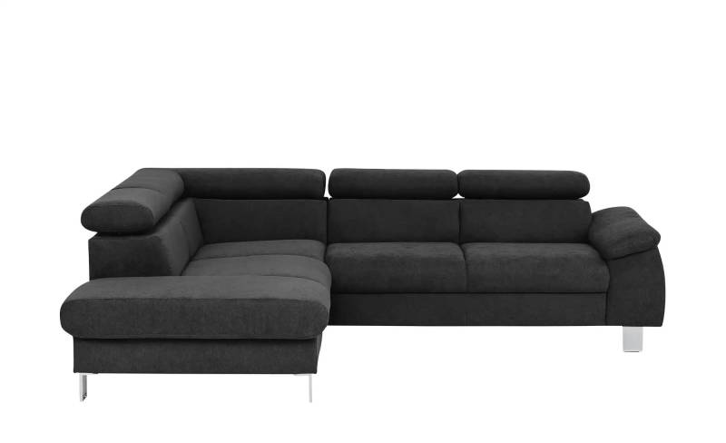 uno Ecksofa  Micky ¦ schwarz ¦ Maße (cm): B: 207 H: 72 T: 249.0 Polstermöbel > Sofas > Ecksofas - Möbel Kraft