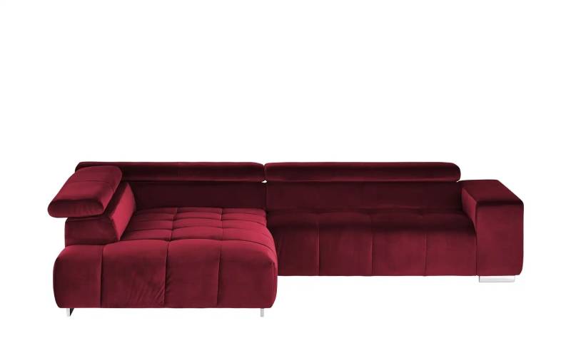 uno Ecksofa  Origo ¦ rot ¦ Maße (cm): B: 308 H: 70 T: 225.0 Polstermöbel > Sofas > Ecksofas - Höffner