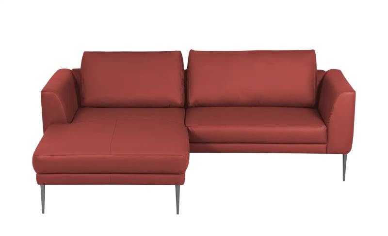 uno Ecksofa  Savona ¦ rot ¦ Maße (cm): B: 220 H: 83 T: 180.0 Polstermöbel > Sofas > Ecksofas - Höffner