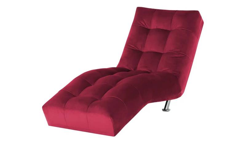 Primo Einzelliege  Inga ¦ rot ¦ Maße (cm): B: 164 H: 88 T: 68.0 Polstermöbel > Relaxliegen - Möbel Kraft