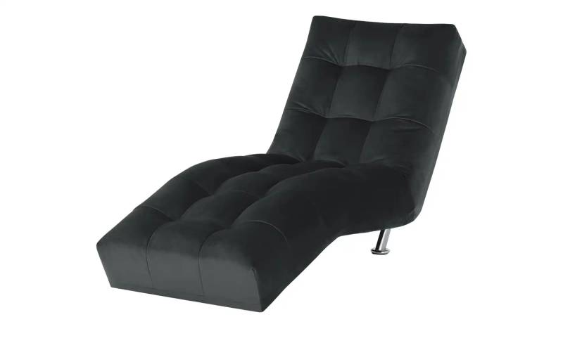 Primo Einzelliege  Inga ¦ schwarz ¦ Maße (cm): B: 164 H: 88 T: 68.0 Polstermöbel > Relaxliegen - Möbel Kraft