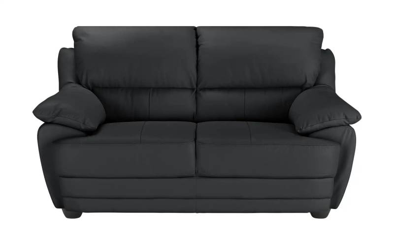 uno Einzelsofa Sitz- und Rückenbezug aus Echtleder Nebolo III ¦ schwarz ¦ Maße (cm): B: 174 H: 97 T: 100.0 Polstermöbel > Sofas > 2-Sitzer - Höffner