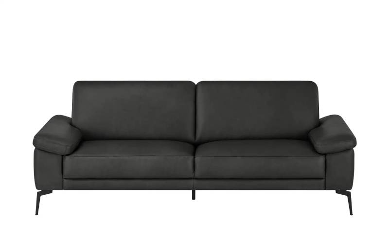 uno Einzelsofa  Spring ¦ schwarz ¦ Maße (cm): B: 225 H: 84 T: 92.0 Polstermöbel > Sofas > 3-Sitzer - Höffner