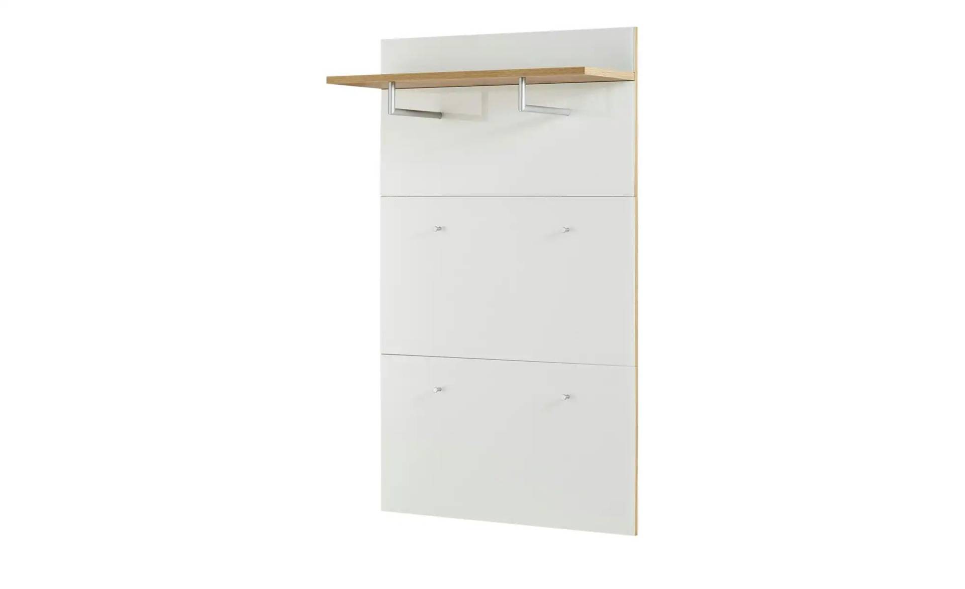 uno Garderobenpaneel  Bent ¦ weiß ¦ Spanplatte ¦ Maße (cm): B: 89 H: 144 T: 30.0 Garderoben & Kleiderstangen > Wandgarderoben - Höffner