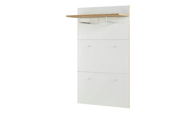 uno Garderobenpaneel  Bent ¦ weiß ¦ Spanplatte ¦ Maße (cm): B: 89 H: 144 T: 30.0 Garderoben & Kleiderstangen > Wandgarderoben - Höffner