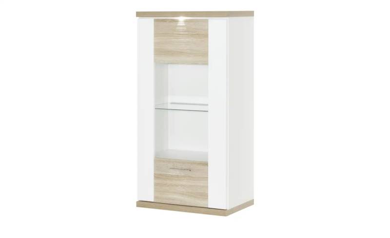 uno Hängevitrine   Titan ¦ holzfarben ¦ Maße (cm): B: 66 H: 131 T: 42.0 Schränke > Vitrinen - Höffner