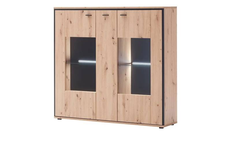 Primo Highboard  Argon ¦ holzfarben ¦ Maße (cm): B: 153 H: 143 T: 38.0 Kommoden & Sideboards > Highboards - Möbel Kraft