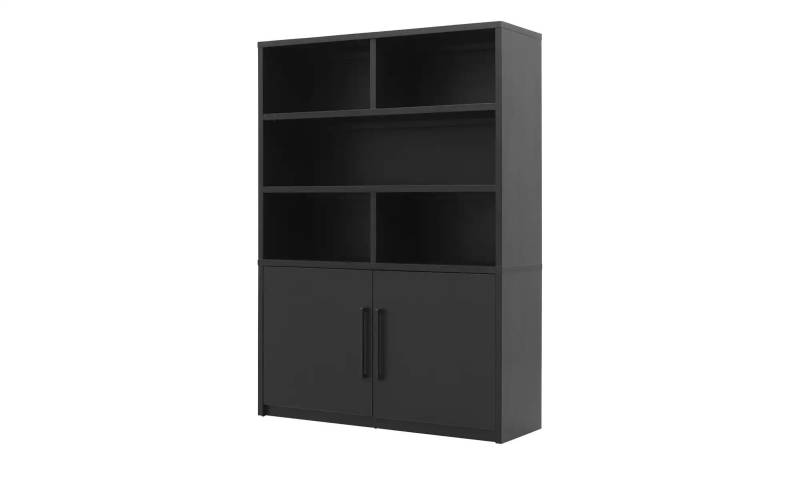 uno Highboard  Broadway ¦ schwarz ¦ Maße (cm): B: 135 H: 187 T: 45.0 Regale > Standregale - Höffner