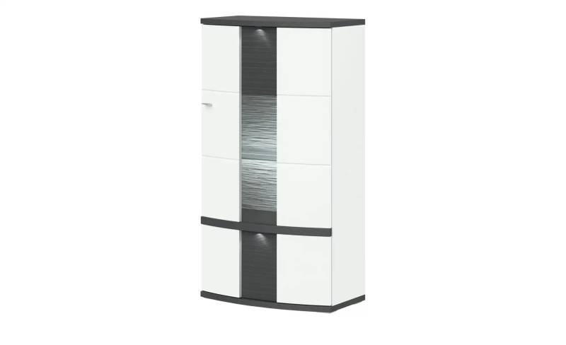 uno Highboard   Gabbro ¦ weiß ¦ Maße (cm): B: 75 H: 142 T: 42.0 Kommoden & Sideboards > Highboards - Höffner