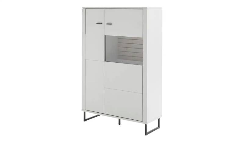 uno Highboard  Leni ¦ grau ¦ Maße (cm): B: 100 H: 153 T: 37.0 Kommoden & Sideboards > Highboards - Höffner