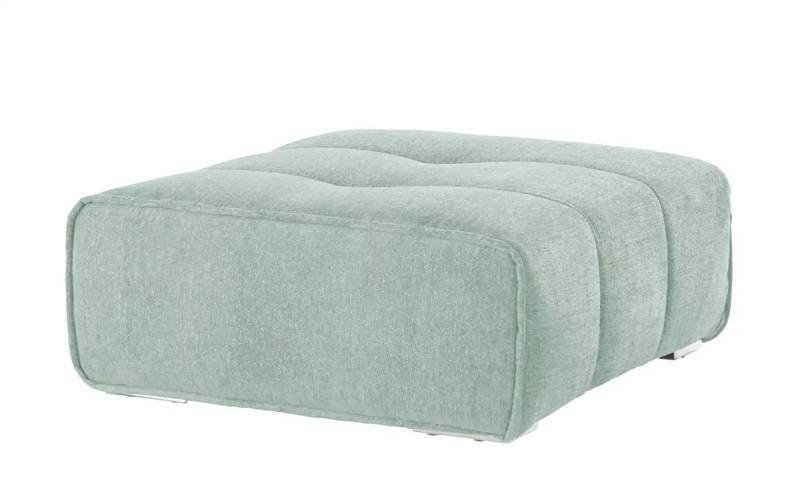 uno Hocker  London ¦ grün ¦ Maße (cm): B: 103 H: 44 T: 103.0 Polstermöbel > Hocker - Höffner