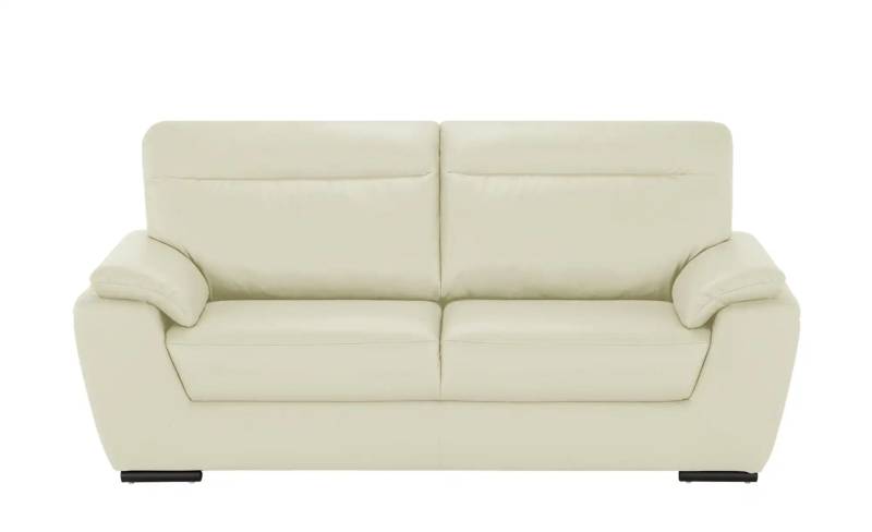 Sofa  aus Leder Brandy II ¦ creme ¦ Maße (cm): B: 224 H: 95 T: 100.0 Polstermöbel > Sofas > 3-Sitzer - Höffner