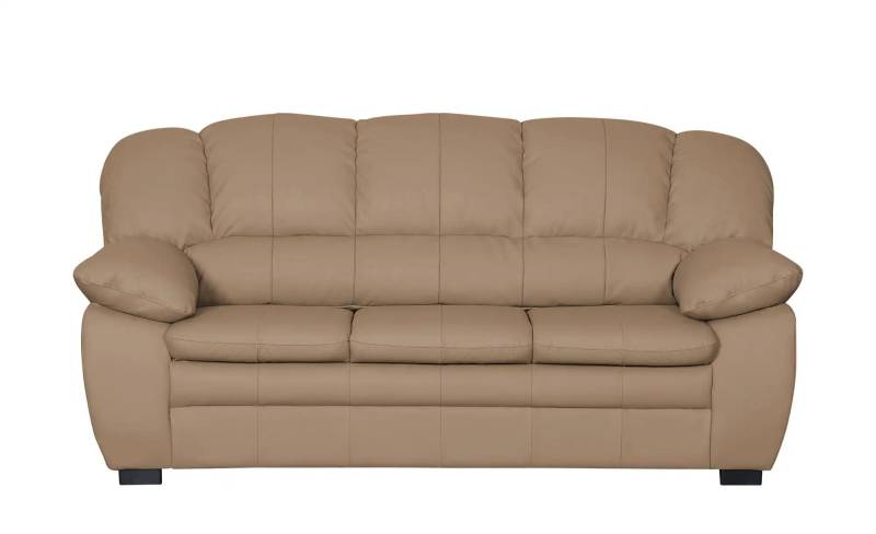 Primo Ledersofa aus Echtleder Casino ¦ braun ¦ Maße (cm): B: 191 H: 88 T: 92.0 Polstermöbel > Sofas > 3-Sitzer - Möbel Kraft