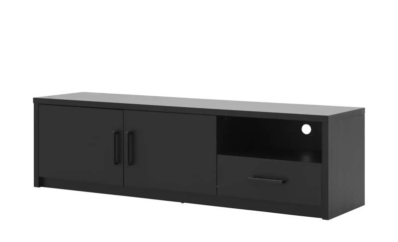 uno Lowboard  Broadway ¦ schwarz ¦ Maße (cm): B: 170 H: 50 T: 45.0 Kommoden & Sideboards > Lowboards - Höffner