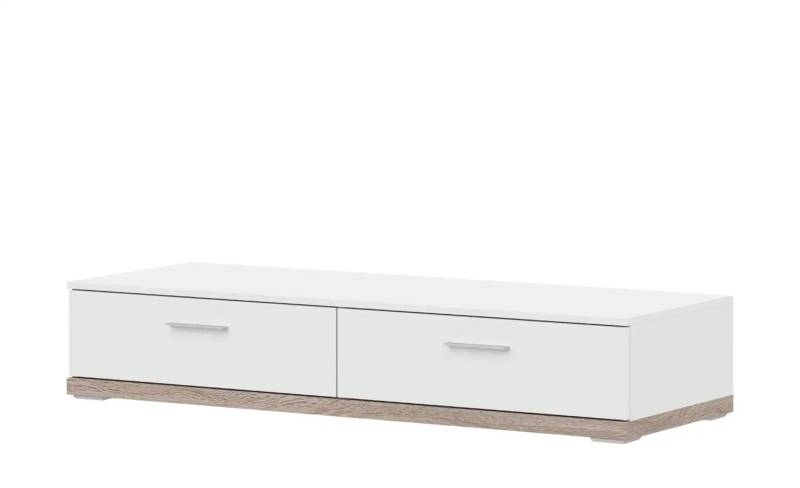 uno Lowboard  Titan ¦ weiß ¦ Maße (cm): B: 141 H: 27 T: 50.0 Kommoden & Sideboards > Lowboards - Höffner
