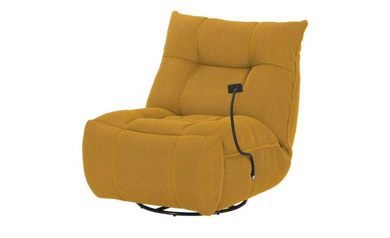 uno Sessel Relaxfunktion Tokyo ¦ gelb ¦ Maße (cm): B: 83 H: 85 T: 106.0 Polstermöbel > Sessel > Relaxsessel - Höffner