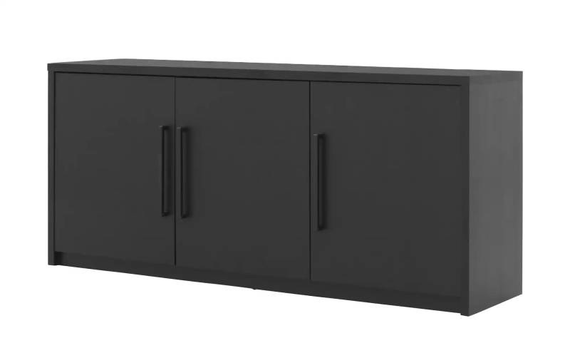 uno Sideboard  Broadway ¦ schwarz ¦ Maße (cm): B: 180 H: 80 T: 45.0 Kommoden & Sideboards > Sideboards - Höffner