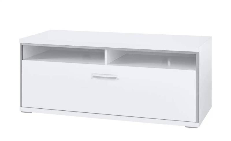 uno TV-Element  Setto ¦ weiß ¦ Maße (cm): B: 124 H: 51 T: 51.0 Kommoden & Sideboards > Lowboards - Höffner