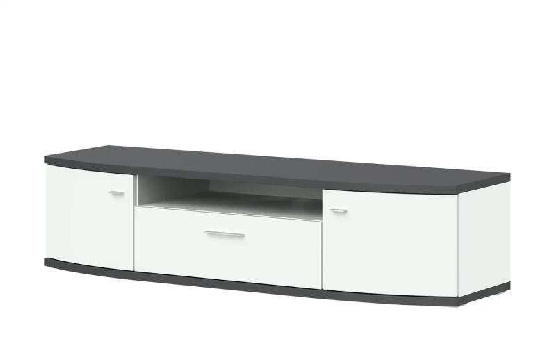 uno TV-Lowboard  Gabbro ¦ weiß ¦ Maße (cm): B: 166 H: 41 T: 50.0 Kommoden & Sideboards > Lowboards - Höffner