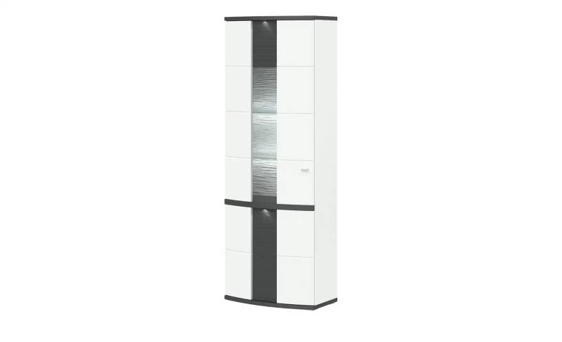 uno Vitrine   Gabbro ¦ weiß ¦ Maße (cm): B: 75 H: 209 T: 42 Kommoden & Sideboards > Vitrinen - Höffner