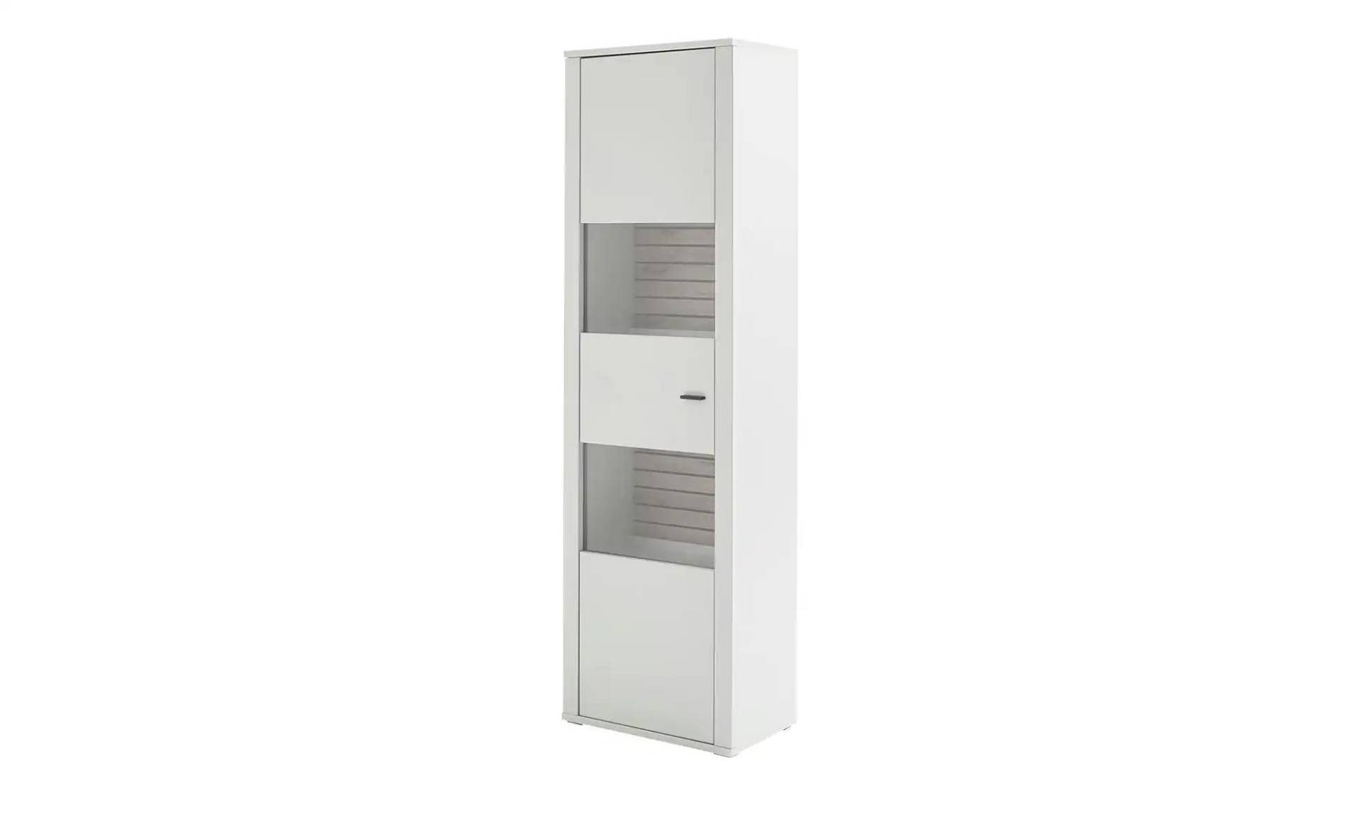 uno Vitrine  Leni ¦ grau ¦ Maße (cm): B: 61 H: 206 T: 37.0 Schränke > Vitrinen - Höffner