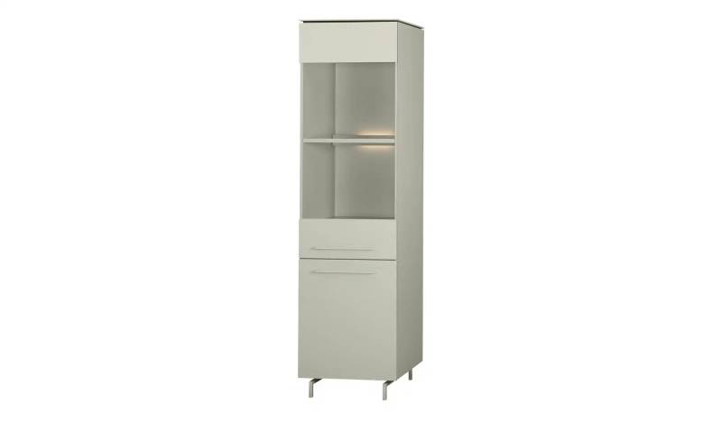 uno Vitrine  Scot ¦ grau ¦ Maße (cm): B: 55 H: 200 T: 45.0 Schränke > Vitrinen - Höffner