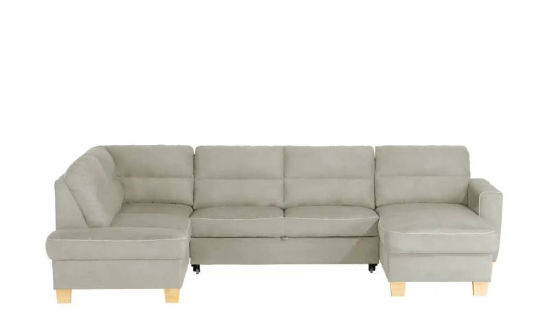 uno Wohnlandschaft mit Schlaffunktion  Vito ¦ grau ¦ Maße (cm): B: 309 H: 87 T: 190.0 Polstermöbel > Sofas > Schlafsofas - Höffner