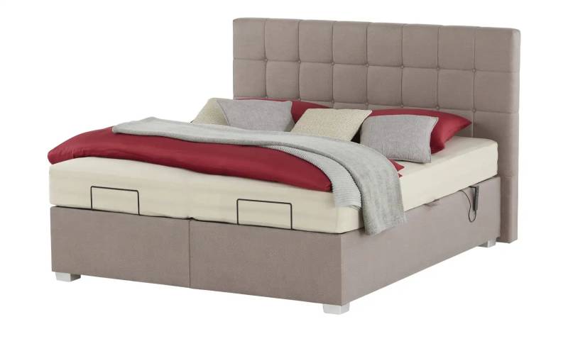 vanDoorn Motor-Boxspringbett mit Bettkasten Ohio ¦ beige ¦ Maße (cm): B: 212 H: 129 Betten > Boxspringbetten > Boxspringbetten 200x200 - Höffner