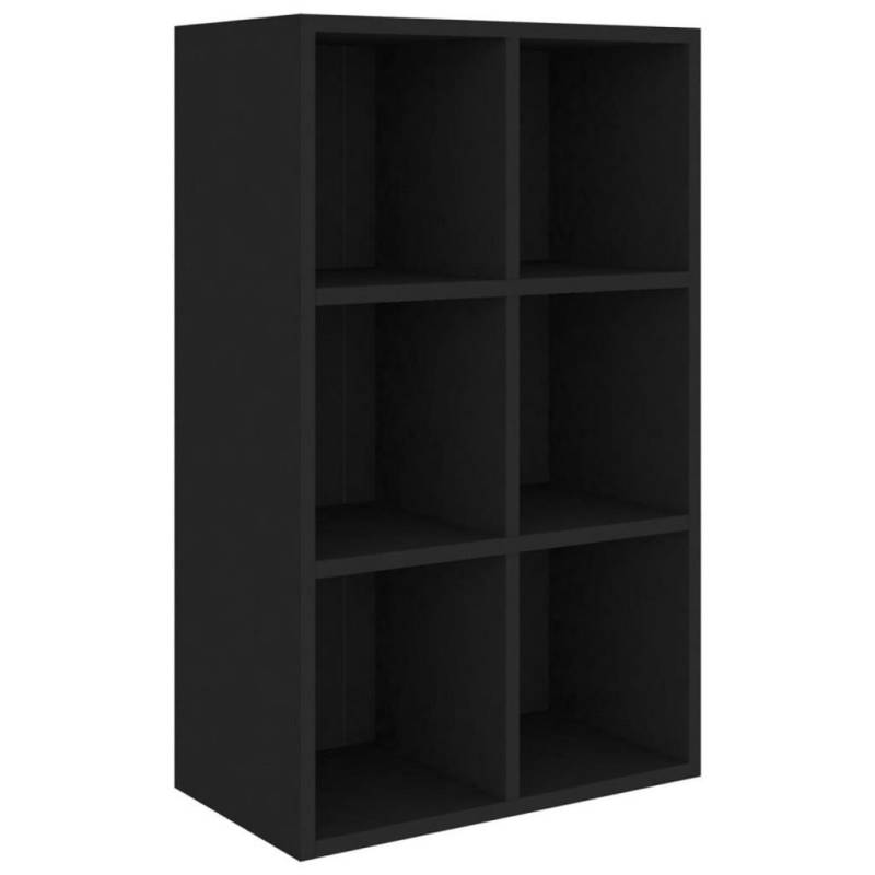 vidaXL BÜCHERREGAL/SIDEBOARD Schwarz